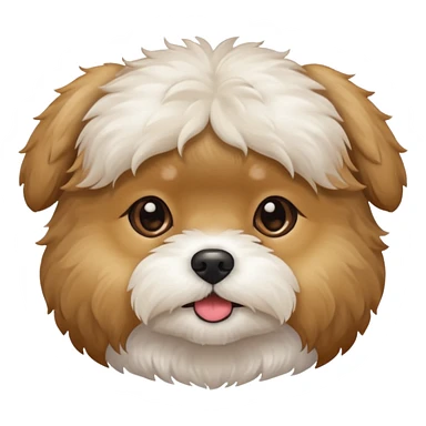 Shihpoo face sticker