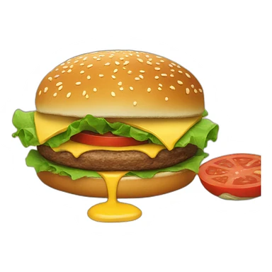 Nothing burger sticker