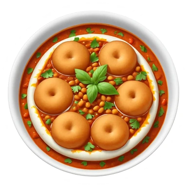 Steaming pav bhaji sticker