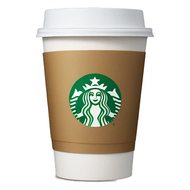 starbucks logo sticker