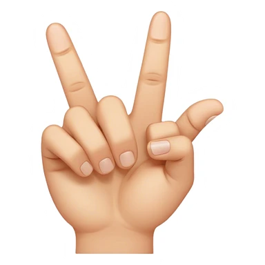 Showing the middle finger sticker