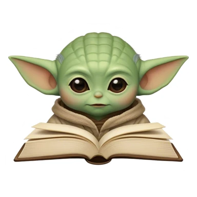 baby yoda books sticker