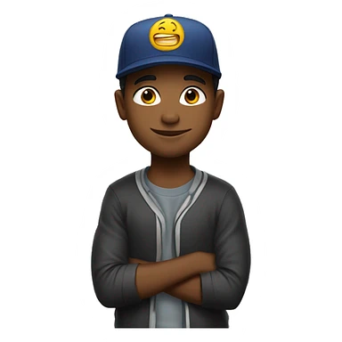 boy with new era cap sticker