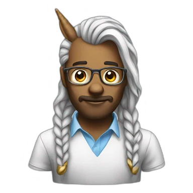 programmer-unicorn sticker