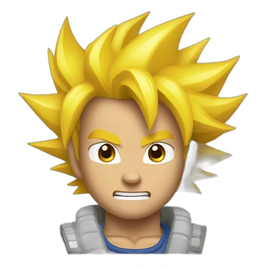 Super Sayan sticker