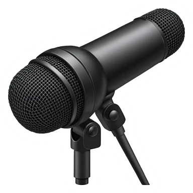 Microphone  sticker