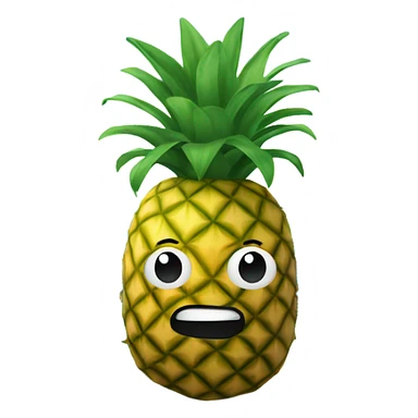 Pineapple under the sea sticker