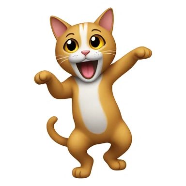 Gato bailando  sticker