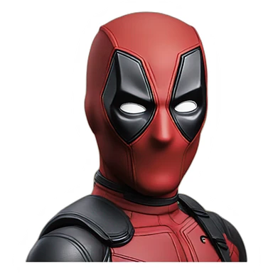 Deadpool smiled sticker