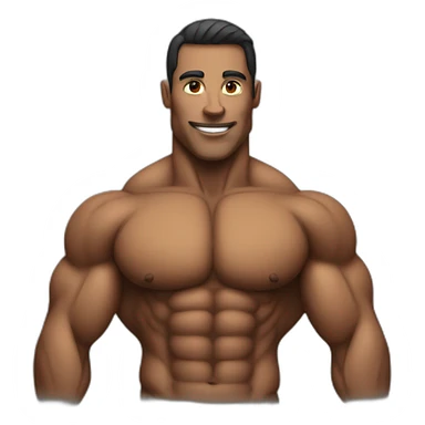 body building sticker