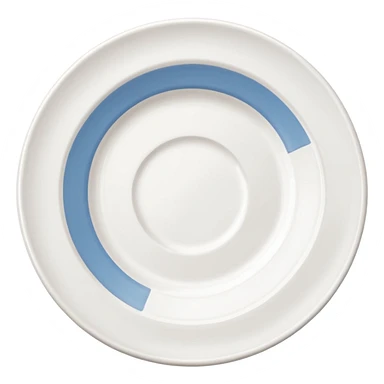 empty plate sticker