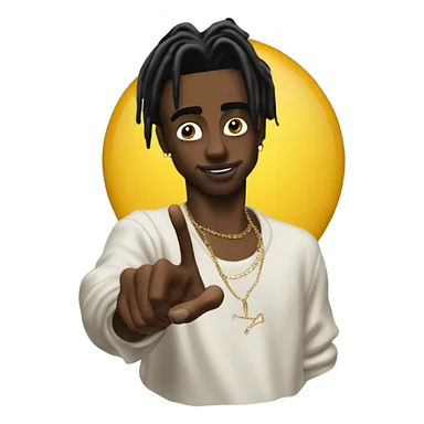 playboi carti yvl hand sticker