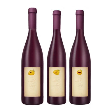 bottle of wine sticker