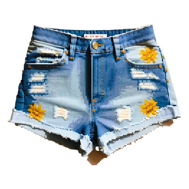 daisy duke shorts sticker