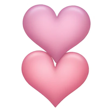 Couple-of-hearts-coloured-light-pastel-shade sticker