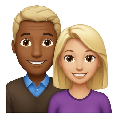 black guy with a blong girl sticker