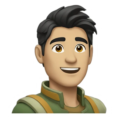 Bolin from avatar sticker