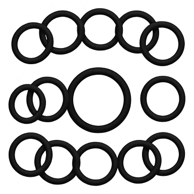 hair tie for tying hair sticker