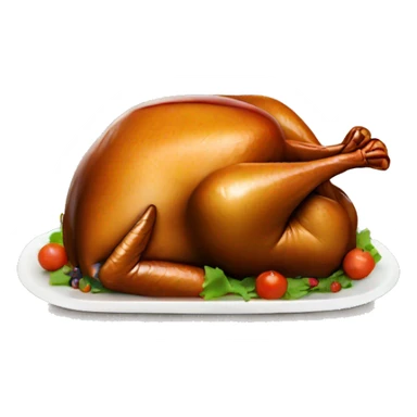 Stuffed turkey  sticker