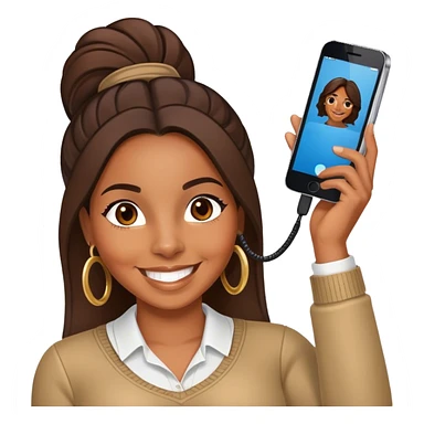 ashanti hanging up the phone sticker