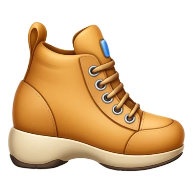 Dog as a shoe sticker