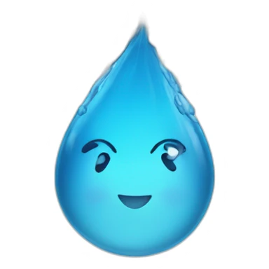 water happy sticker