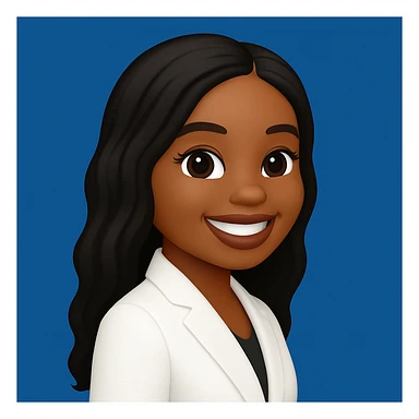 turn the second man in emoji style of the 1st image, match the facial features and match dressing style of the 2nd image, she is wearing white suit side pose sticker