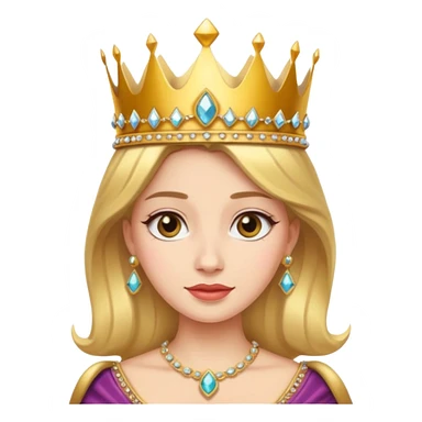 queen princess sticker