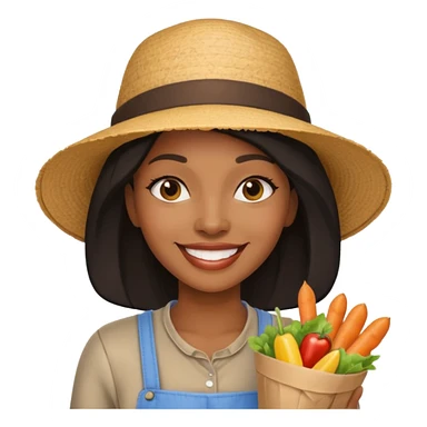 Street Food Shopper black woman  sticker