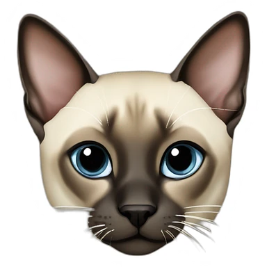 Seal point Siamese sticker