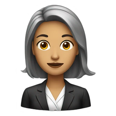 female lawyer sticker