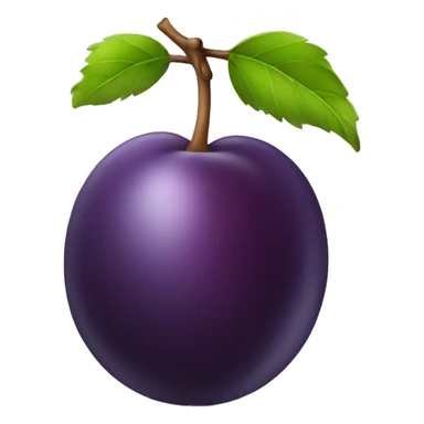 plum sticker