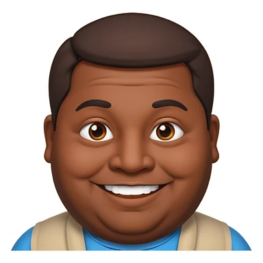 Fat Indian guy sticker