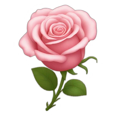 Cœur rose clair sticker