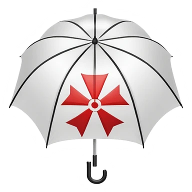 faz emoji da umbrella corporation sticker