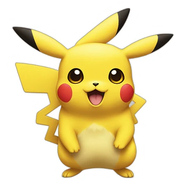 Pikachu et évoli sticker