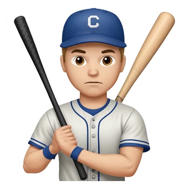baseball player sticker