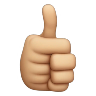 A hand pointing its finger at you sticker