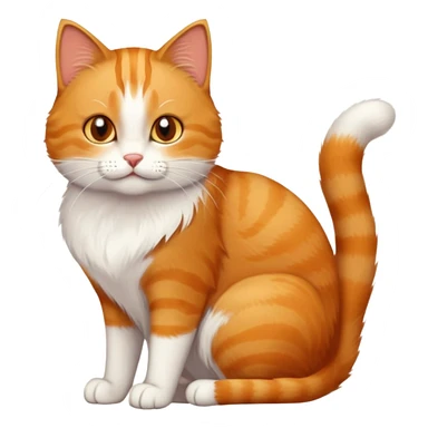 Cat bowing and saying “thank you” sticker