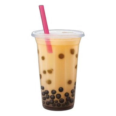 Bubble tea cinnaremoll sticker