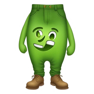 Having cucumbber on my pants sticker