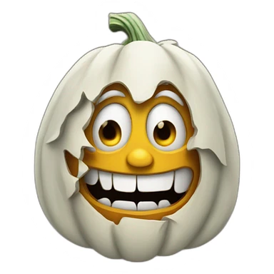 Halloween méchant sticker