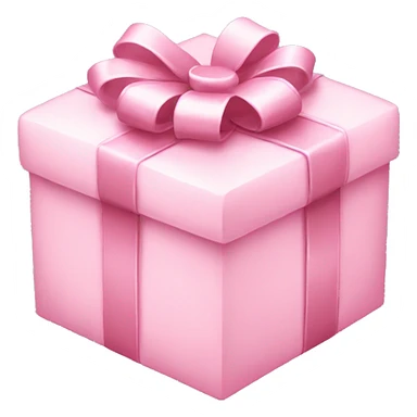 Light pink presents sticker