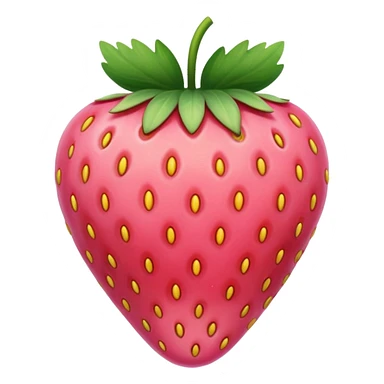 pink strawberry sticker