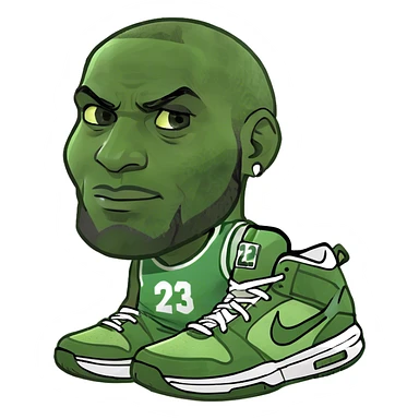 LeBron James sticker