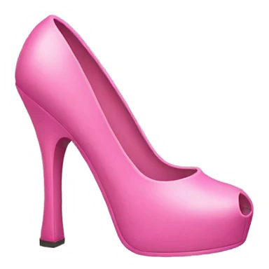 Pink heels sticker