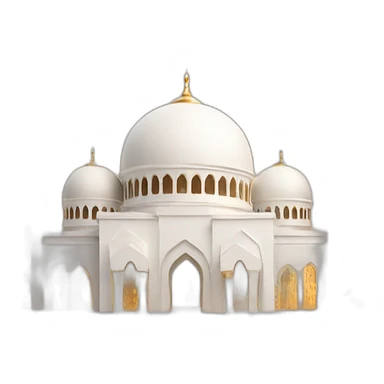 mosque wih diamonds sticker