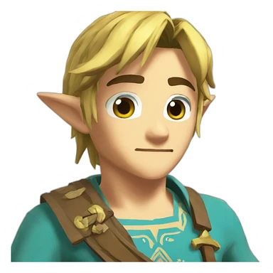 Link breath of the wild sticker