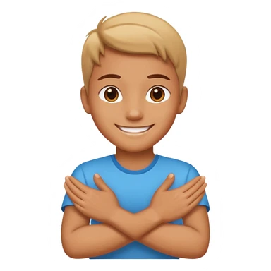 👇deux de ses mains qui ce croise  sticker