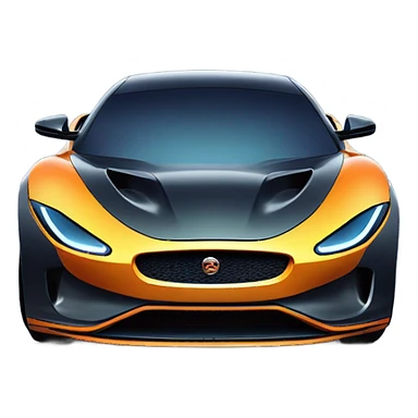 A futuristic sports car jaguar on a modern road, with lightning and energy all around, symbolizing innovation.
 sticker